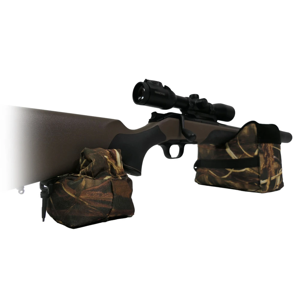 Schießauflagen-Set Camo Vorder- u. Hinterschaftauflage im Einsatz