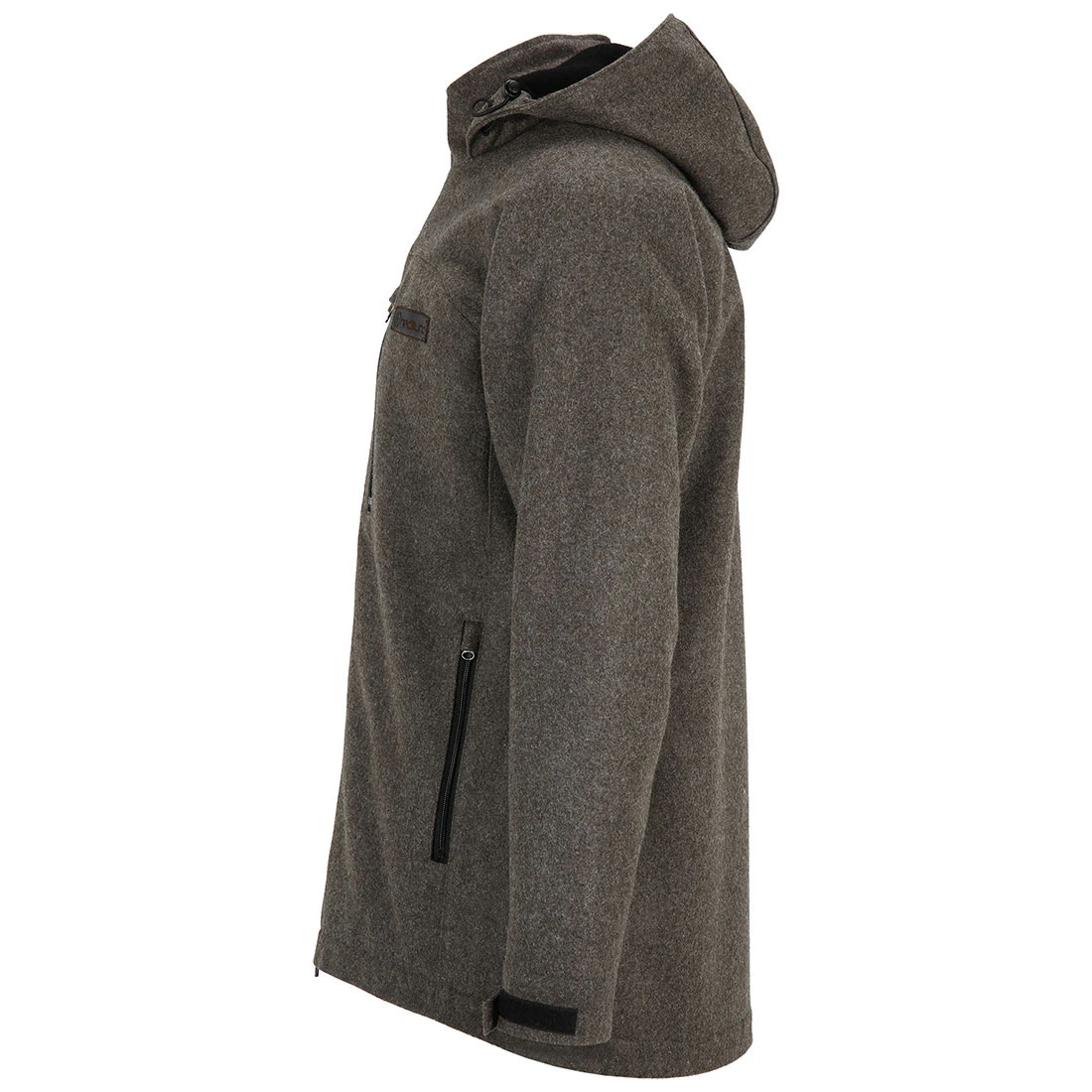 Hedlund Finnmark Pro - Herren Lodenmantel Seitenansicht