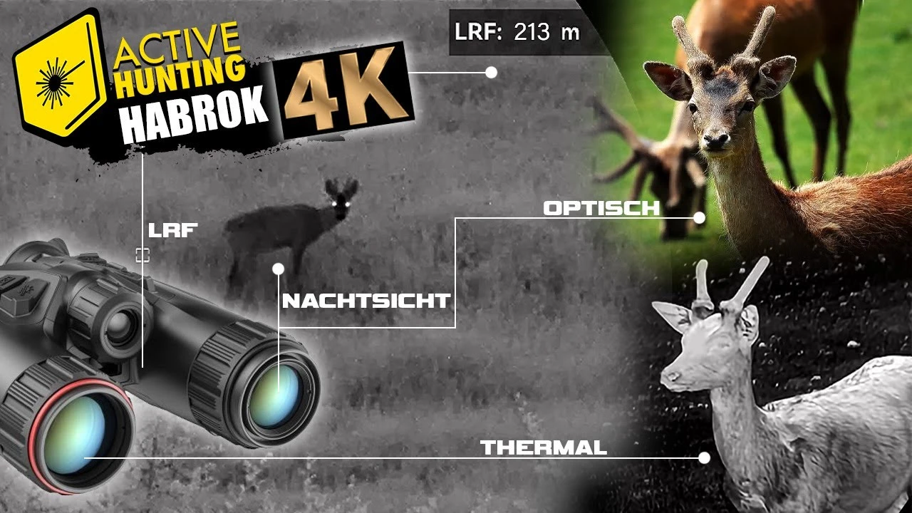 Hikmicro Habrok 4K Tag- & Nachtsicht mit Wärmebild