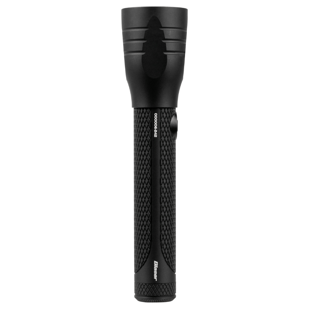 Blaser Taschenlampe EDL 2000 schwarz stehend hinten