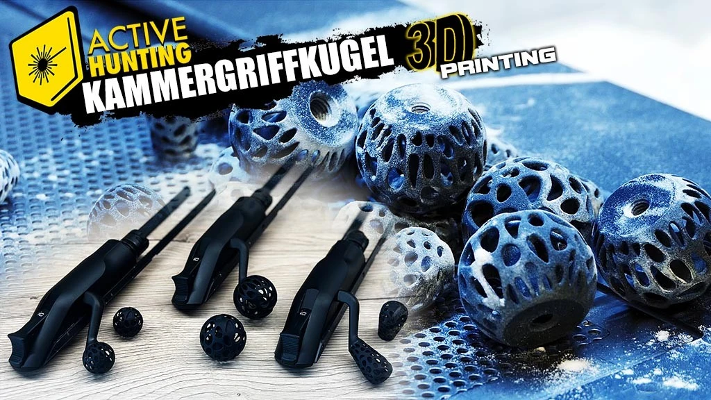 Active Hunting Kammergriffkugel im 3D Print Verfahren