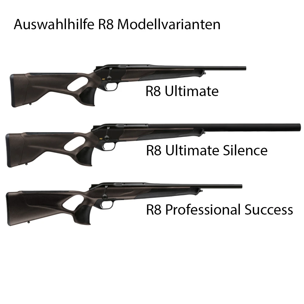 Blaser Ultimate BiPod Set Varianten
