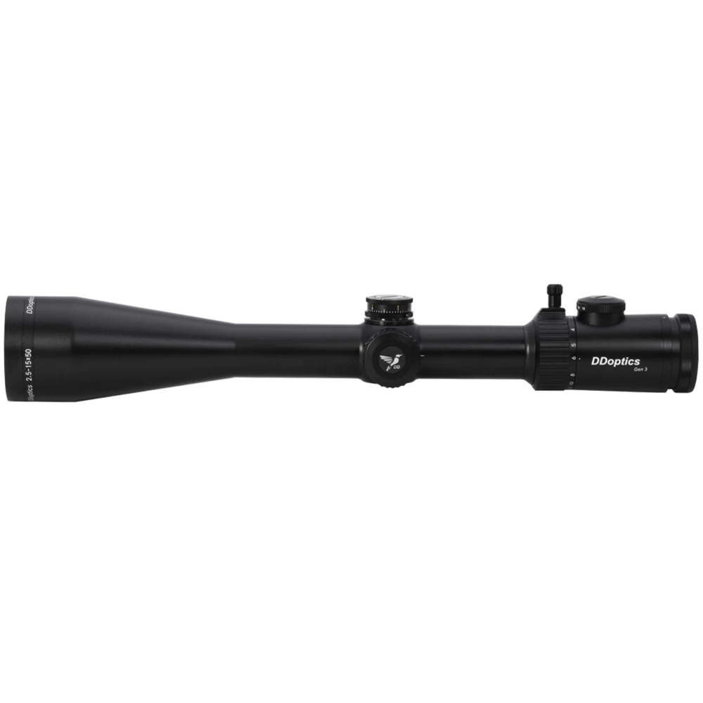 DDoptics Nighteagle 2,5-15x50 Seitenansicht