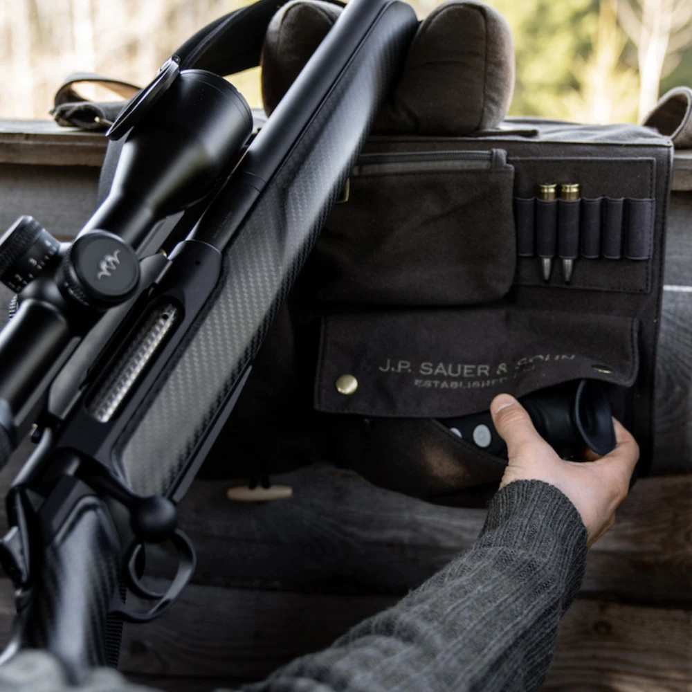 Sauer Ansitztasche im Einsatz