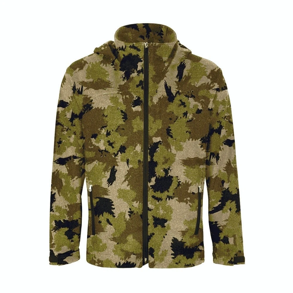 Hedlund Vik Ultralight Silent Forest - Merino Camouflage Windbreaker