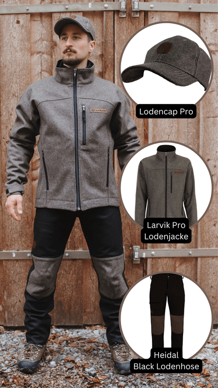 Hedlund Kombi: Cap, Larvik Pro, Heidal Black Hose