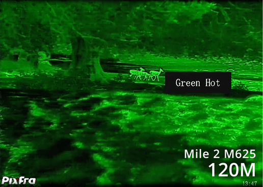 Pixfra Mile2 Aufnahme 120M Green hot