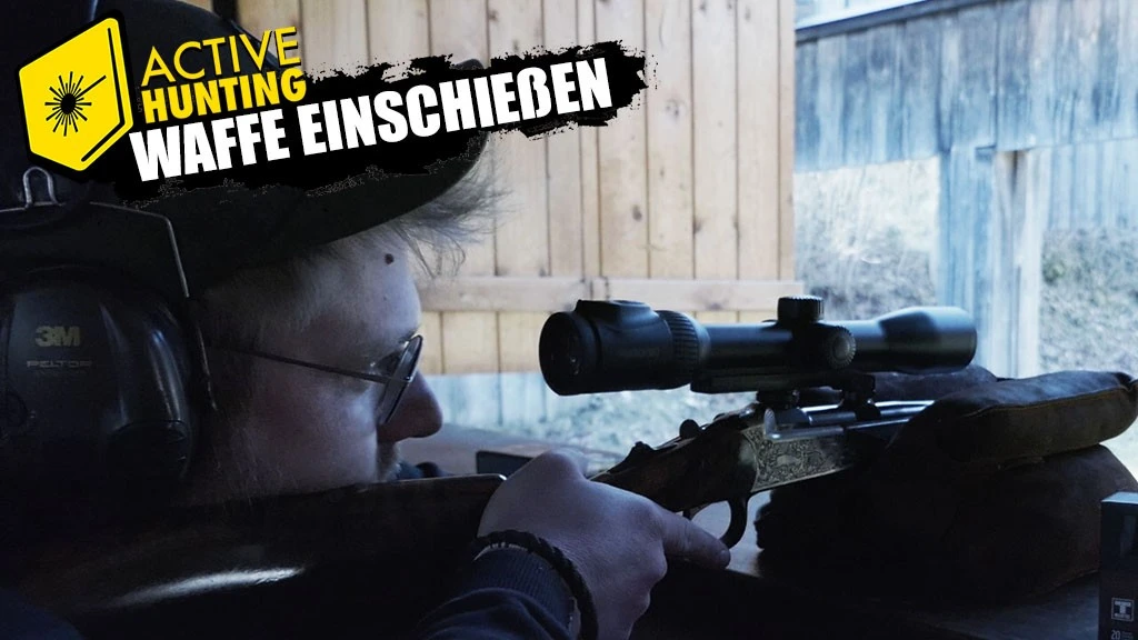 Waffe einschießen - Wir zeigen Dir wie
