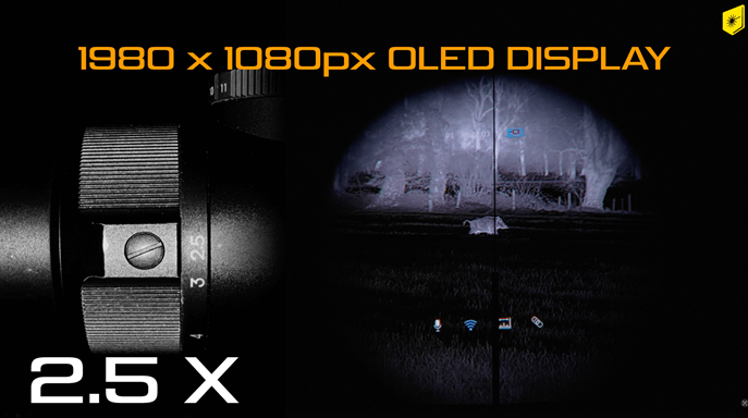 Thermtec Hunt 650 Pro 2.5x Zoom