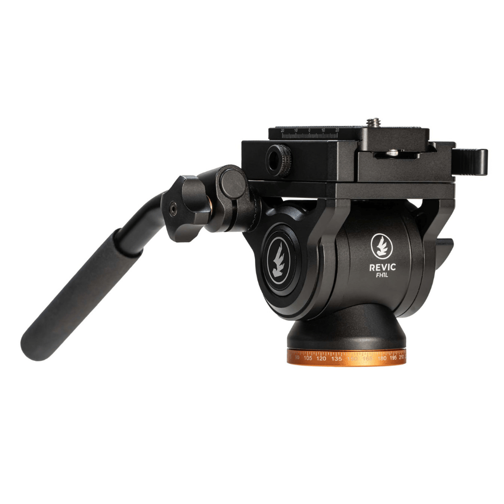 Revic FH1L Fluidkopf mit Hebelklemme seitlich vorne