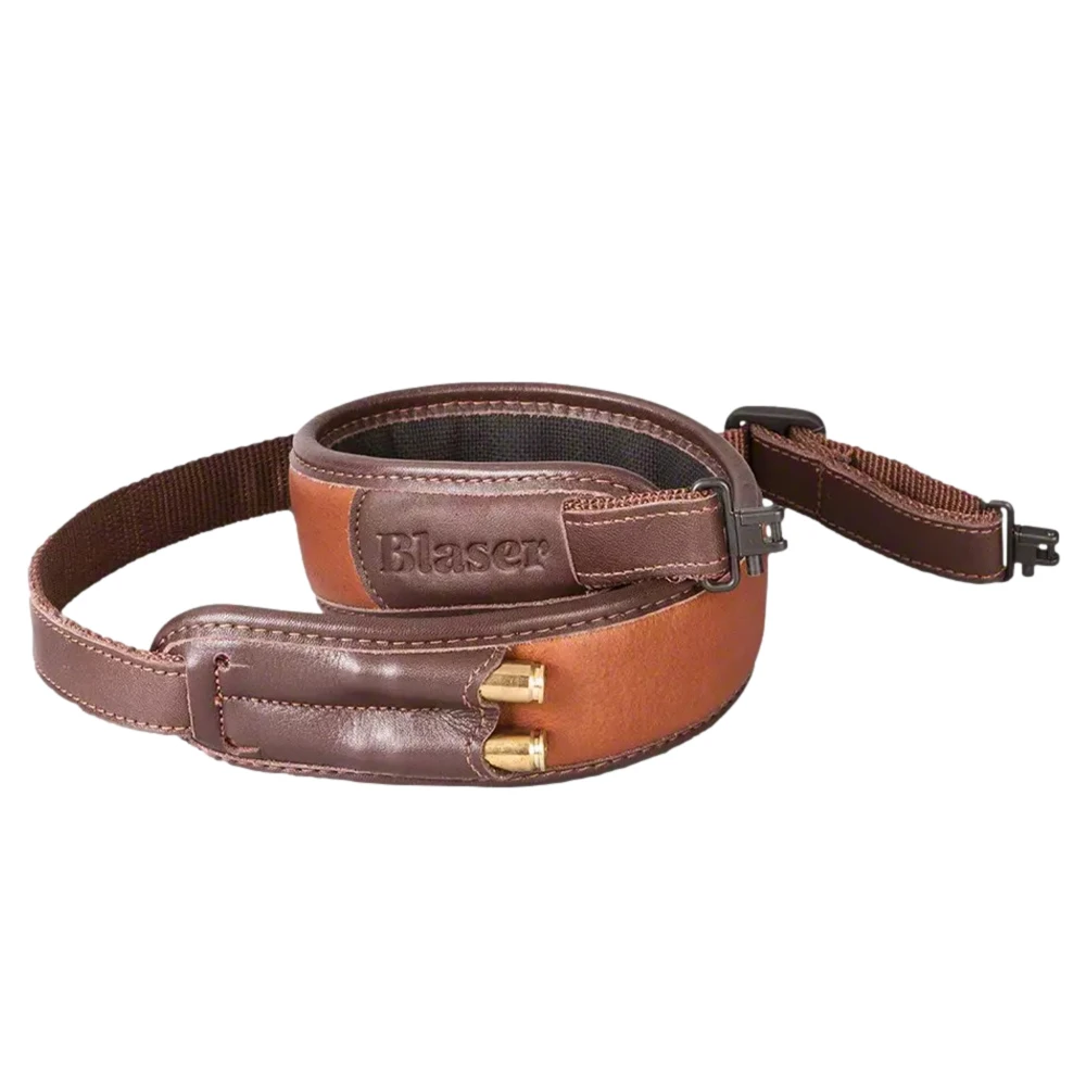 Blaser Gewehrriemen Leder braun
