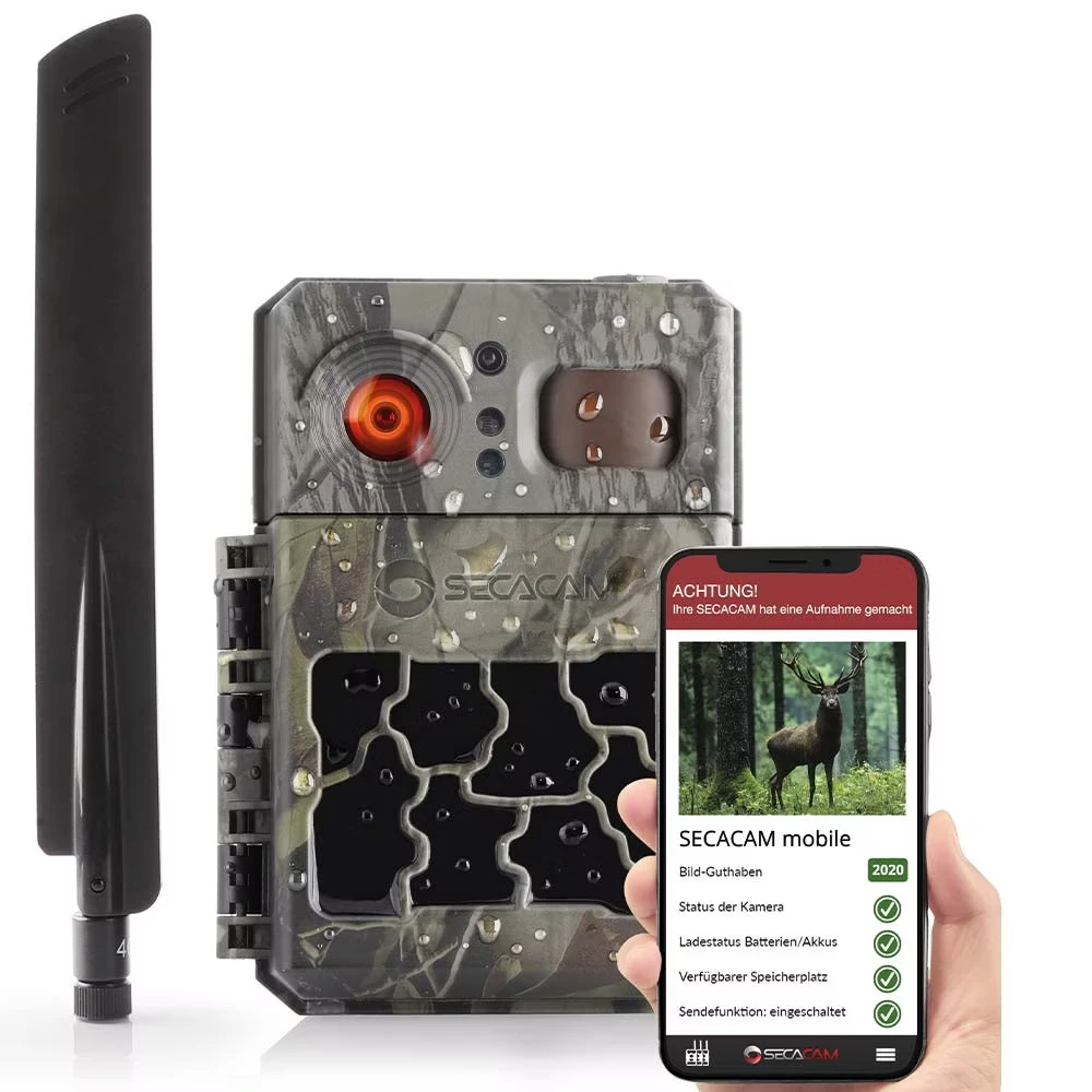 Secacam Pro Plus mobile LTE App