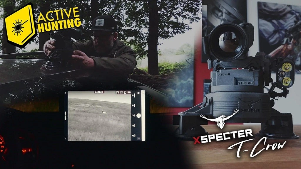 Steuerbares Stativ für Wärmebildkameras – XSpecter T-Crow im ausführlichen Test 