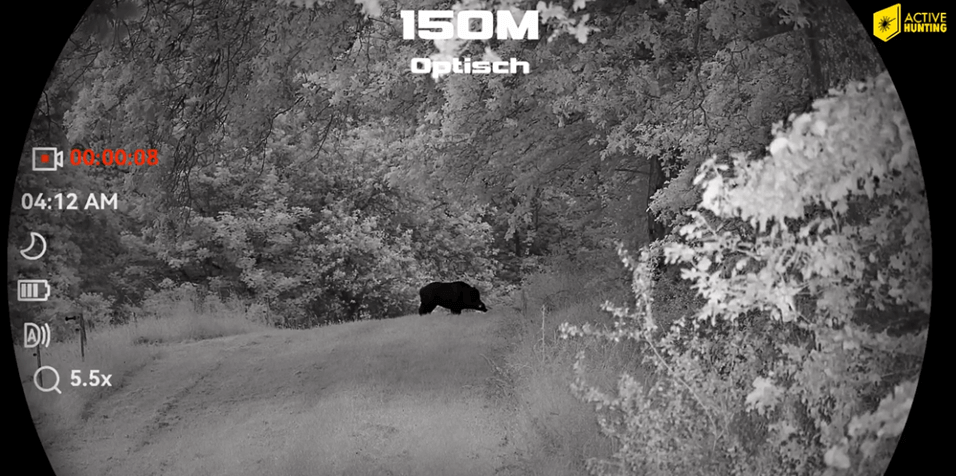 Hikmicro Habrok 4K Aufnahme 150m Optisch